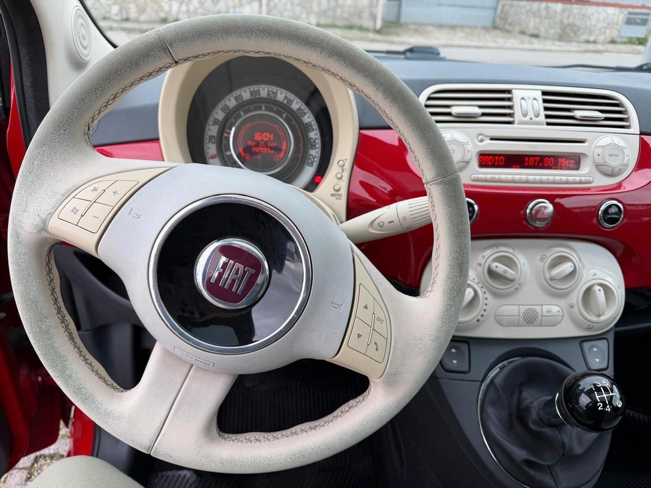 Fiat 500 1.3 Multijet 16V 75 CV Lounge-08/2009