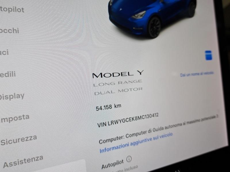 TESLA MODEL Y 75 KWH DUAL MOTOR LONG RANGE 4WD AUT. 5 PORTE SUV