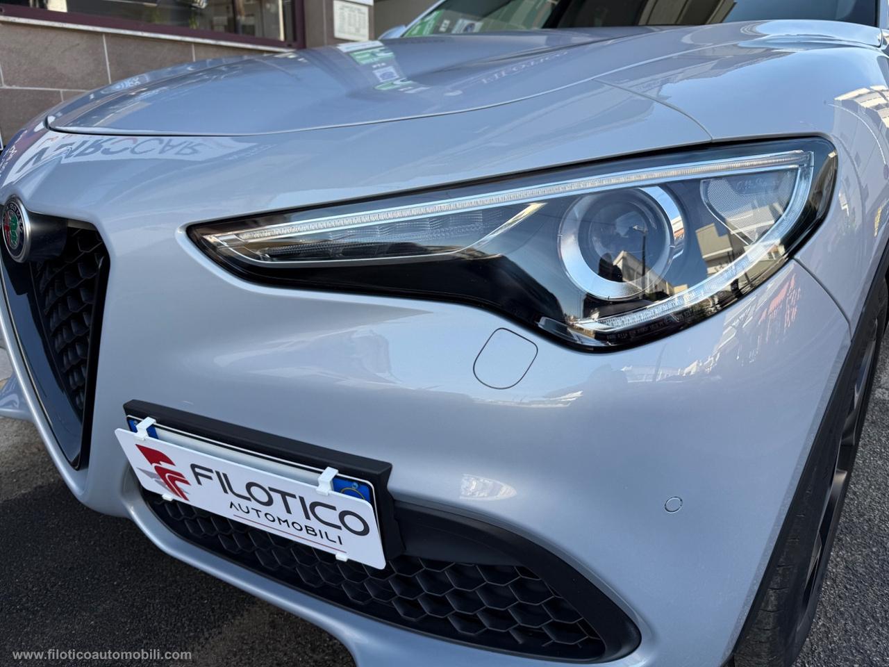 ALFA ROMEO Stelvio 2.2 T.diesel 190CV AT8 Q4 Sprint MY 2021 - GANCIO DI TRAINO ELETTRICO-PELLE