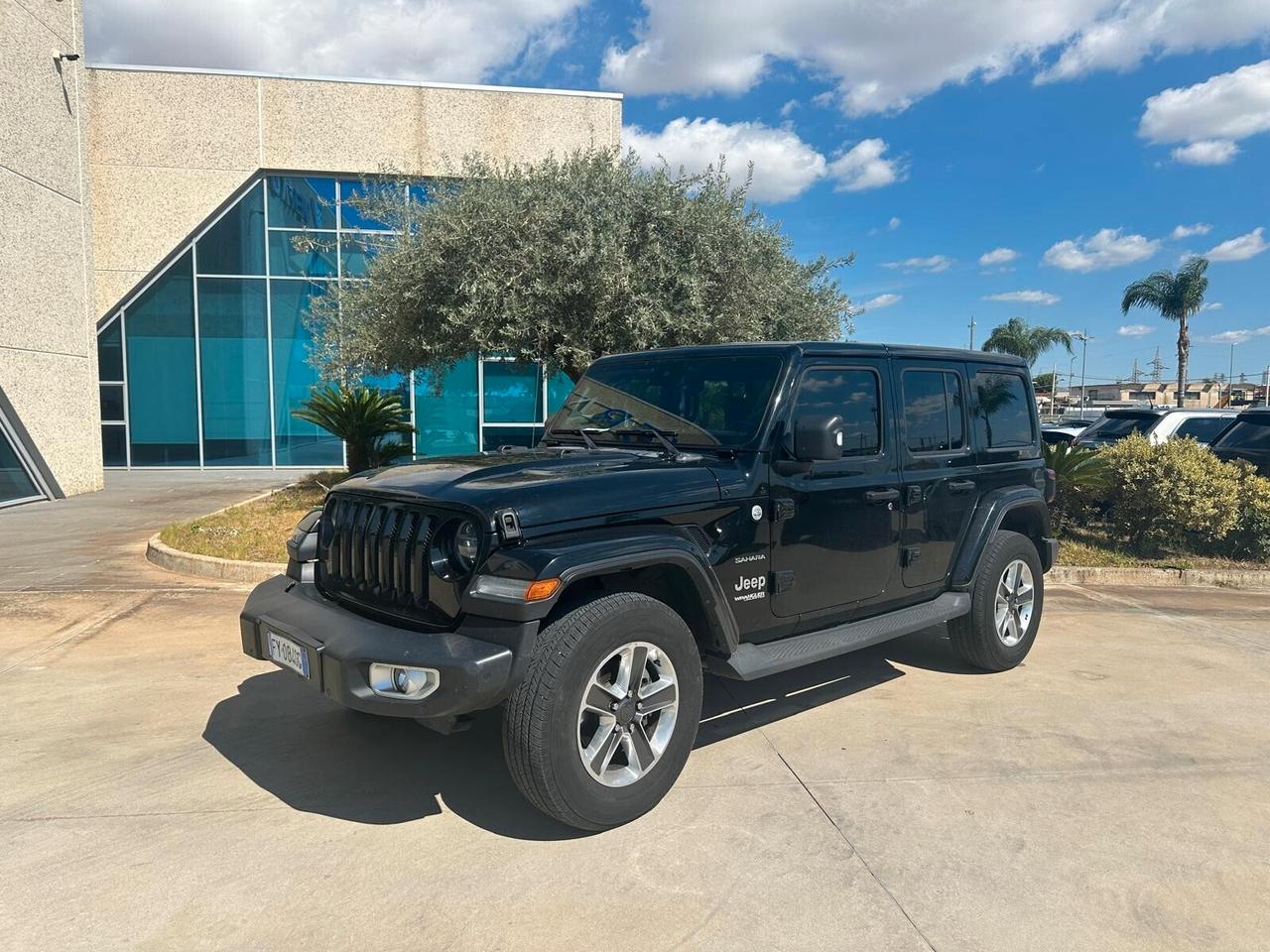 Jeep Wrangler 2.2 Mjt Sahara possibilità noleggio no scoring