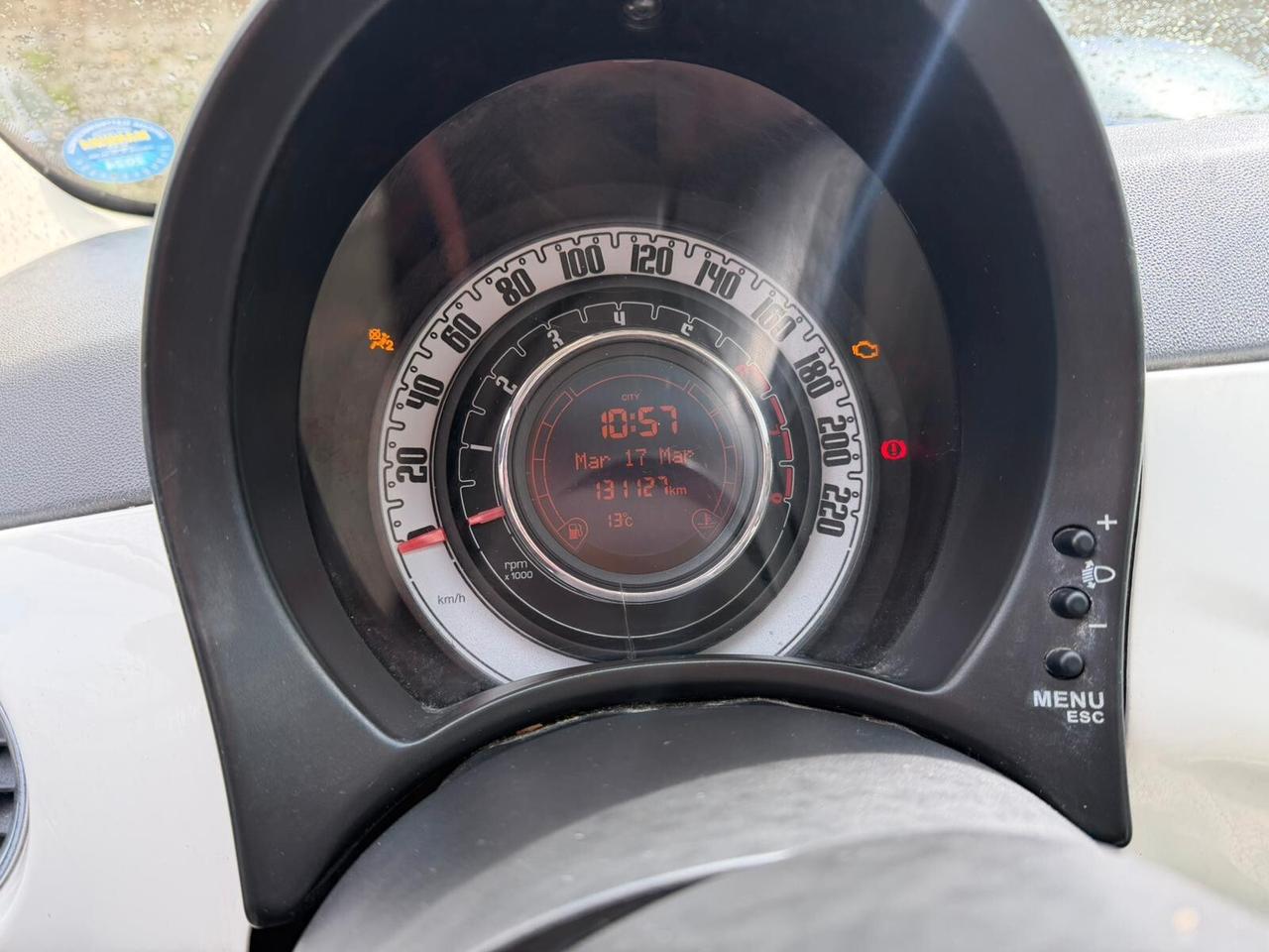 Fiat 500 1.2 Lounge-tetto panoramico-