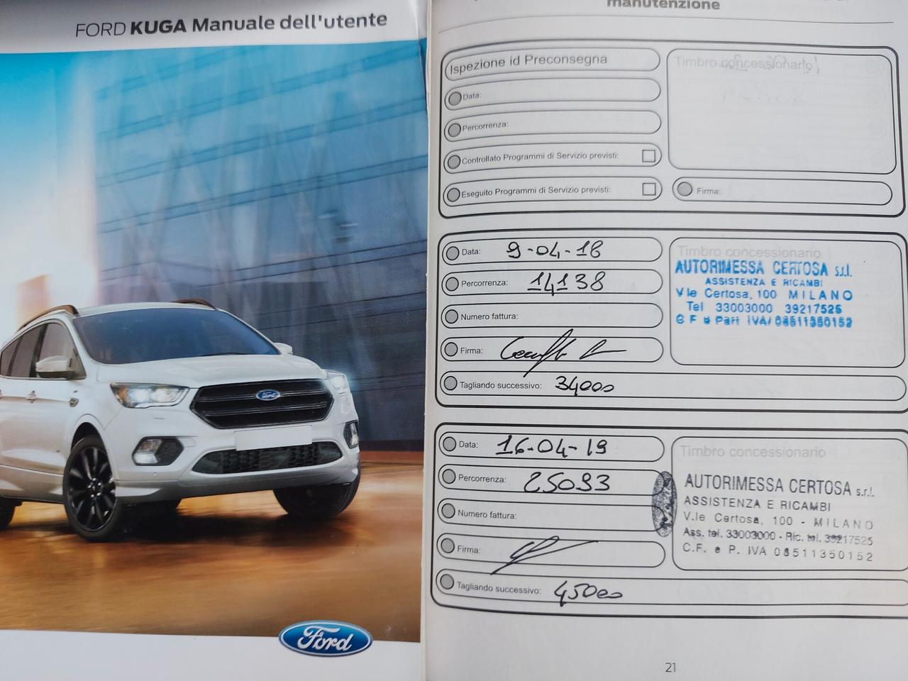 Ford Kuga 1.5 TDCi 120 cv S Titanium