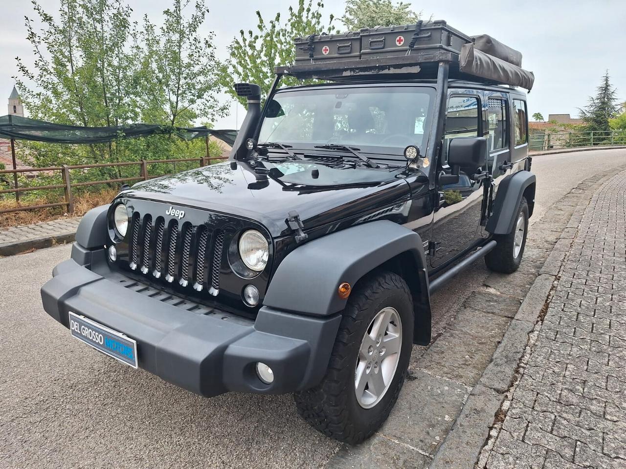 Jeep Wrangler 2.8 CRD DPF Sport Auto-CAMPING e SAFARI