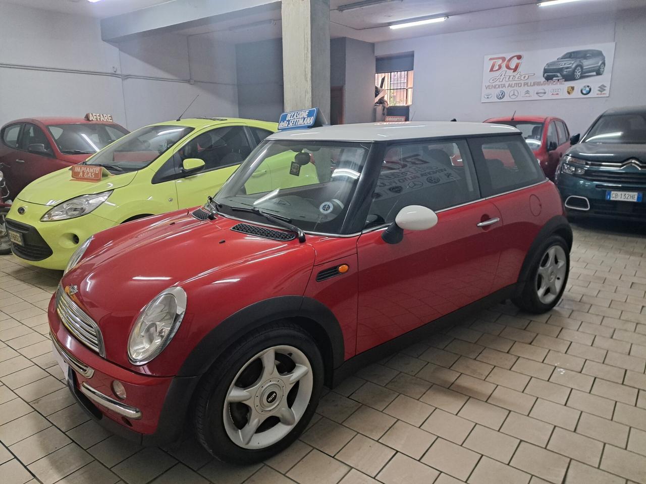 Mini Cooper 1.6 benzina unico prop 2002