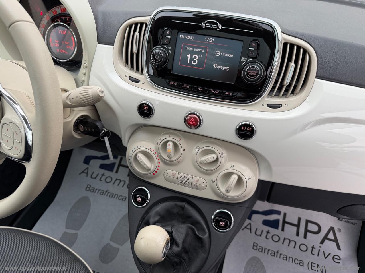 FIAT 500 1.2 Lounge TETTO IN VETRO SENSORI PARCHEGGIO