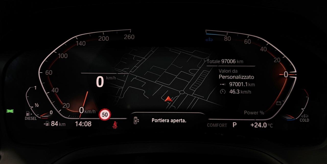 BMW 320 Msport Xdrive Touring mhev 48V 2.0cc 190cv Tagliandi ufficiali IVA esposta