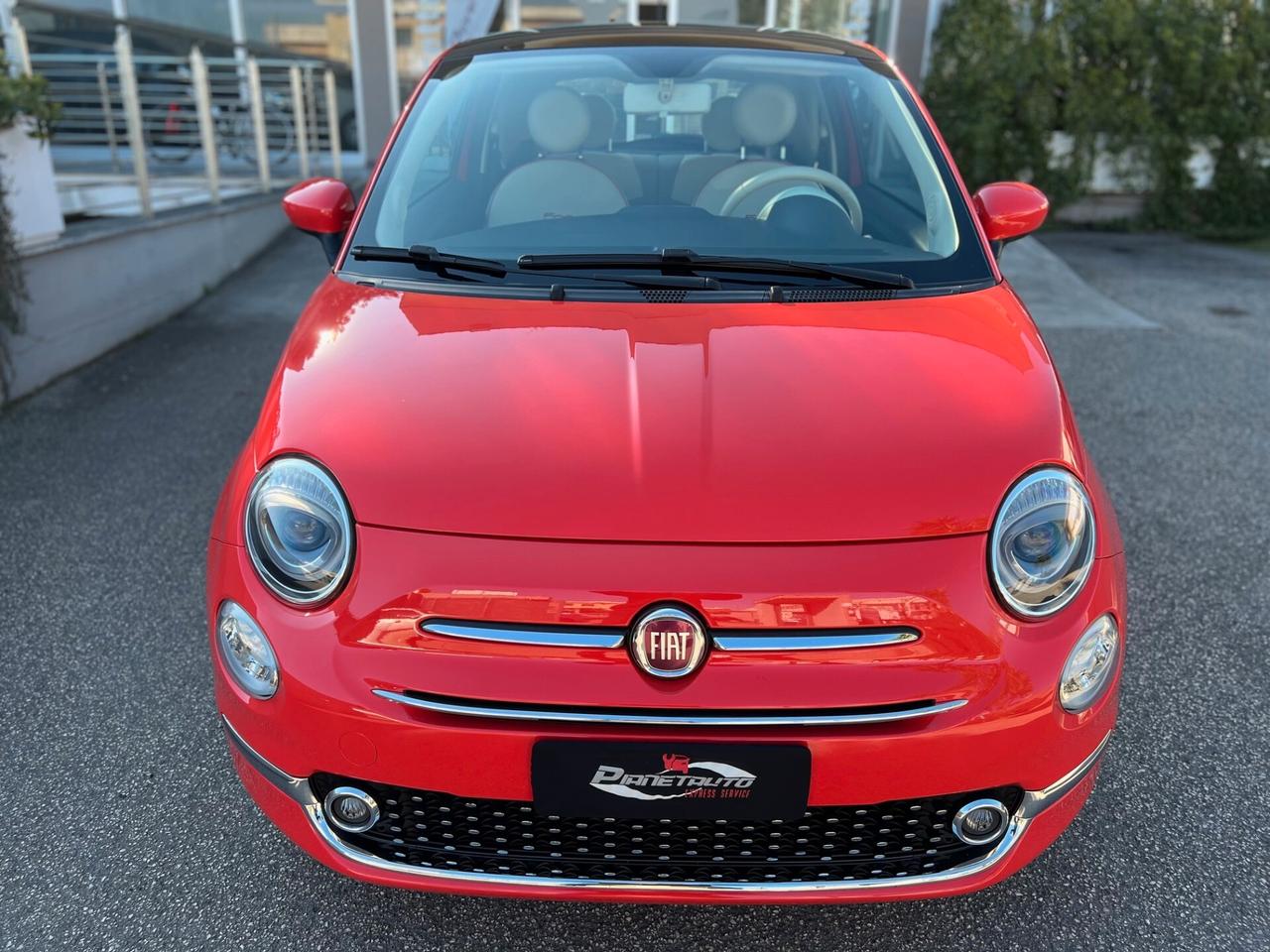 Fiat 500 1.2 LOUNGE 69cv OK NEOPAT. TETTO PAN/TEL/15" PERF.