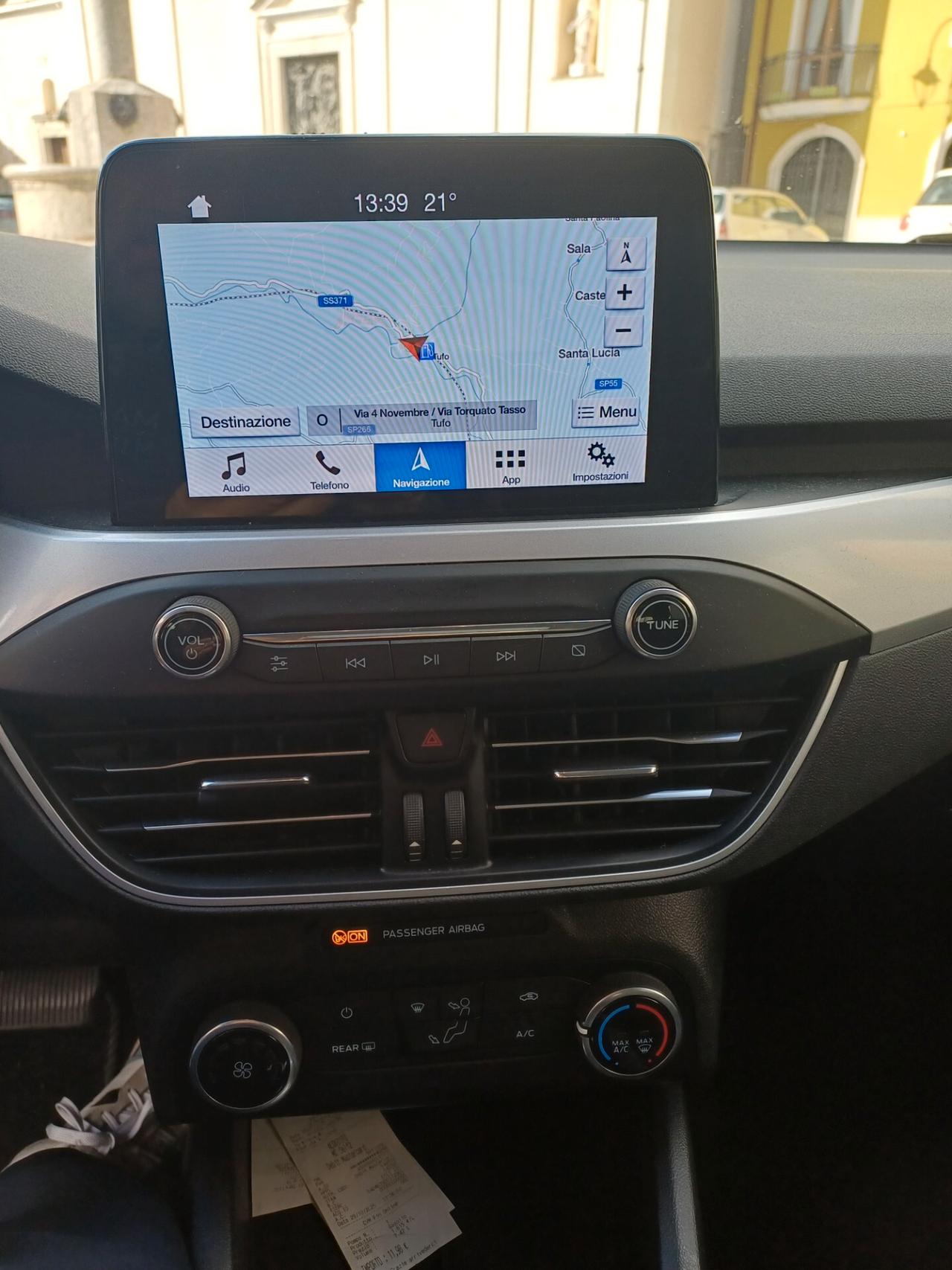 Ford Focus 1.5 EcoBlue 120 CV automatico SW Business Co-Pilot