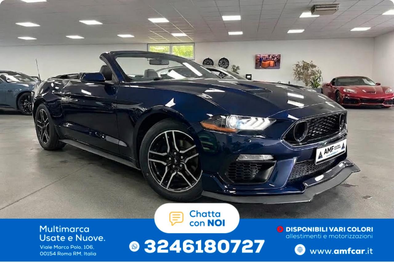 Ford Mustang Cabrio 2.3 EcoBoost 314cv Cambio Automatico