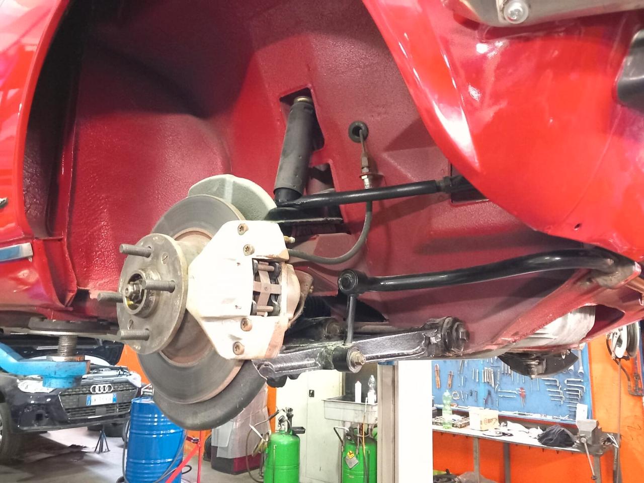 RARA Alfa Romeo Alfetta 1800 SCUDO STRETTO (ROSSO 501)