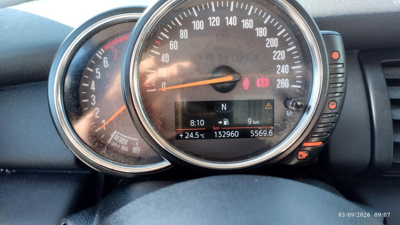 MINI ONE -1.2 BENZ. 55KW -5 PORTE-