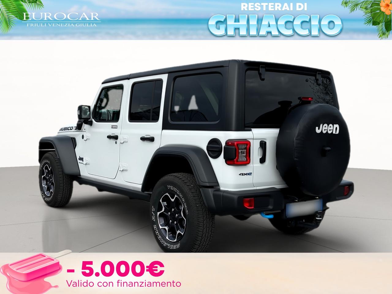 Jeep Wrangler unlimited 2.0 atx phev rubicon 4xe auto