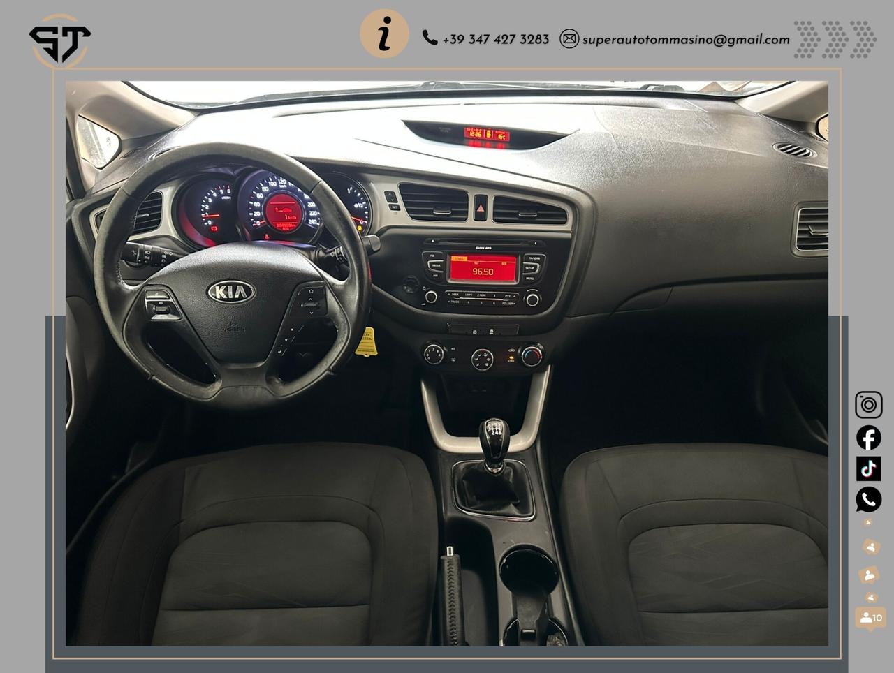 Kia Ceed 1.4 CRDi 5 porte TAGLIENDATA