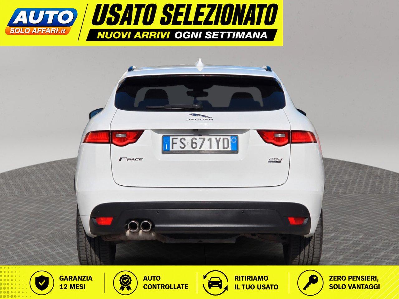 Jaguar F-Pace 2.0D R-SPORT AWD 180CV EURO6D AUTOMATICA MY19