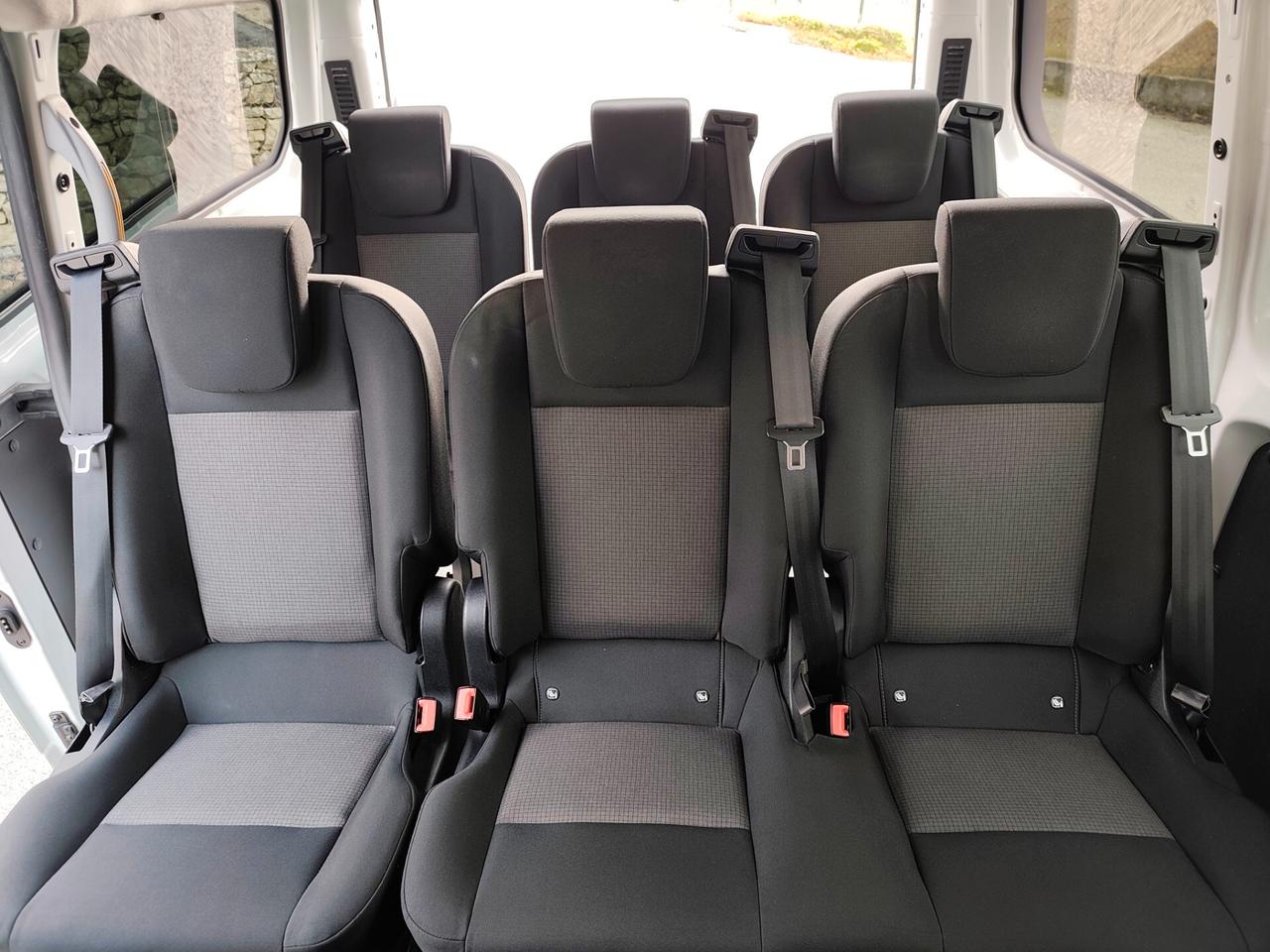 Ford Transit Custom 320 2.0 EcoBlue 130 L1 - H2, 9 Posti, Km Cert. Distribuzione OK! NAVI!