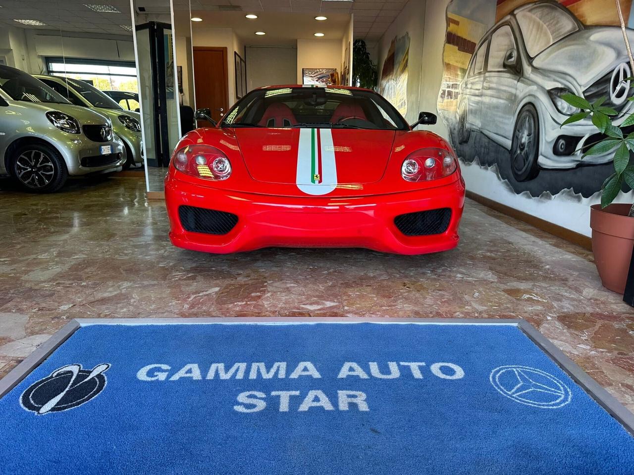 FERRARI 360 MODENA F1 CHALLENGE STRADALE SEDILI RACING FULL HISTORY VETTURA PER COLLEZIONISTI IVA ESPOSTA NETTO EXPORT 260.000