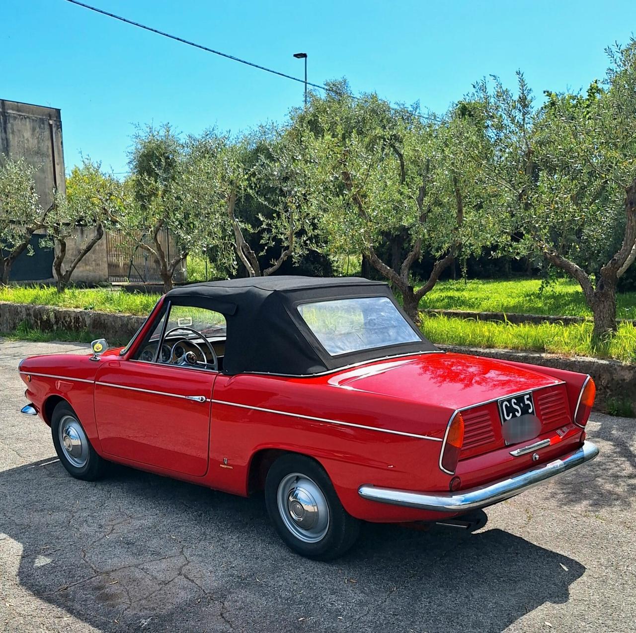 Fiat 600 D SPIDER VIGNALE - RESTAURO TOTALE - ASI