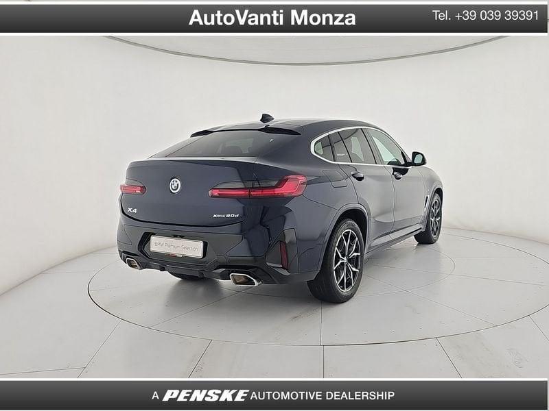 BMW X4 X4 xdrive20d mhev 48V Msport auto