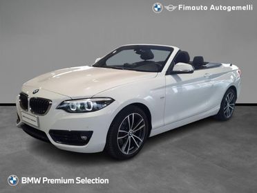 BMW 218 d Cabrio Sportline Aut.