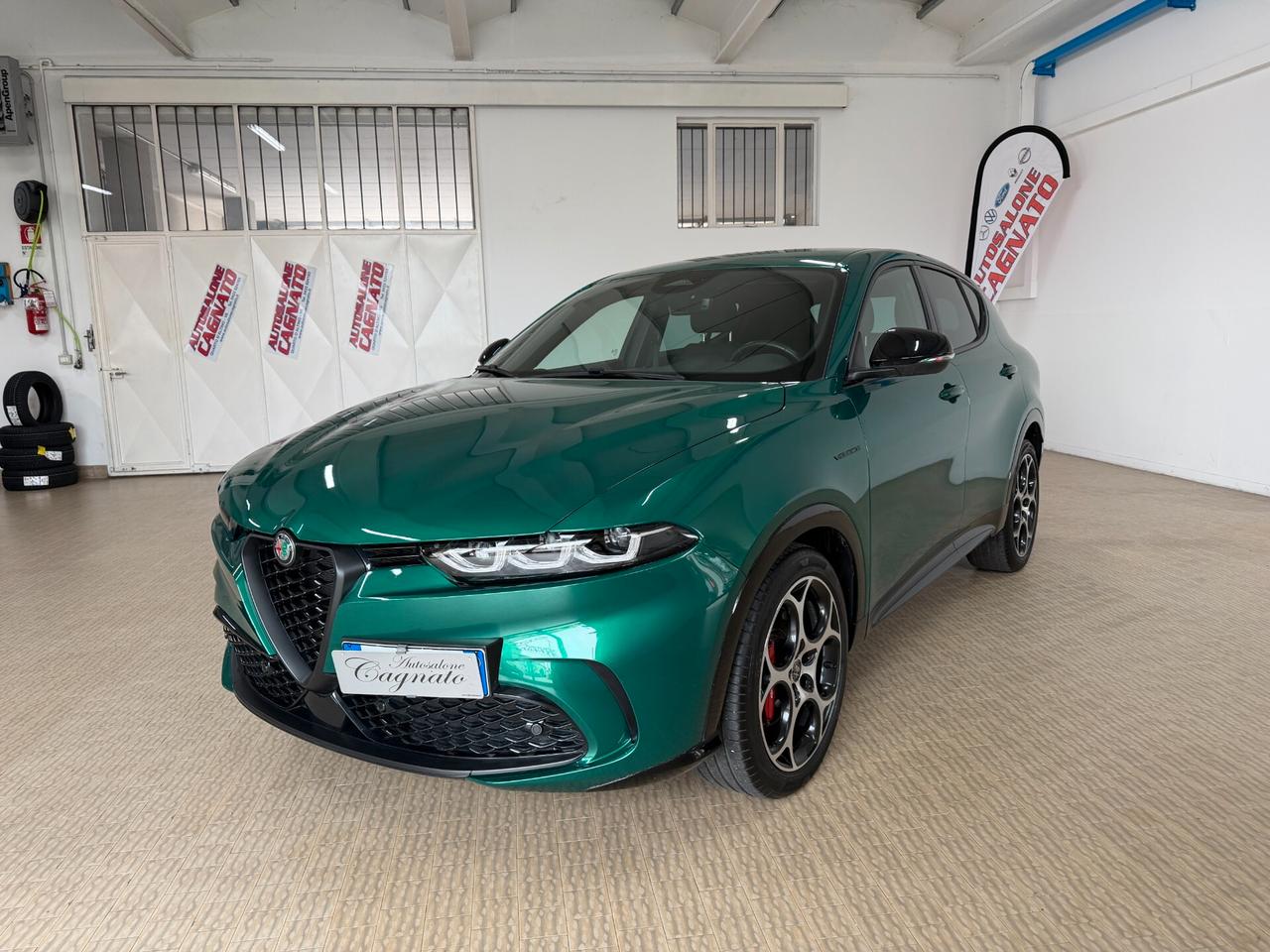 Alfa Romeo Tonale 1.6 diesel 130 CV TCT6 Veloce Verde Montreal