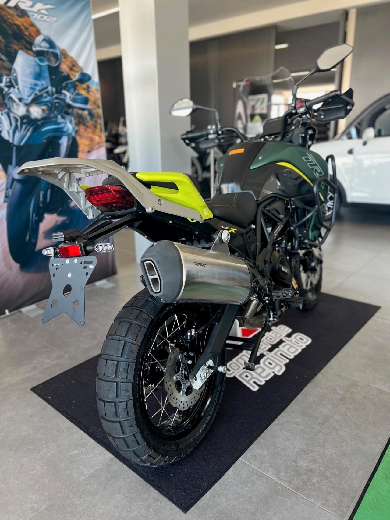 Benelli TRK 702 X Forest Green - NUOVA