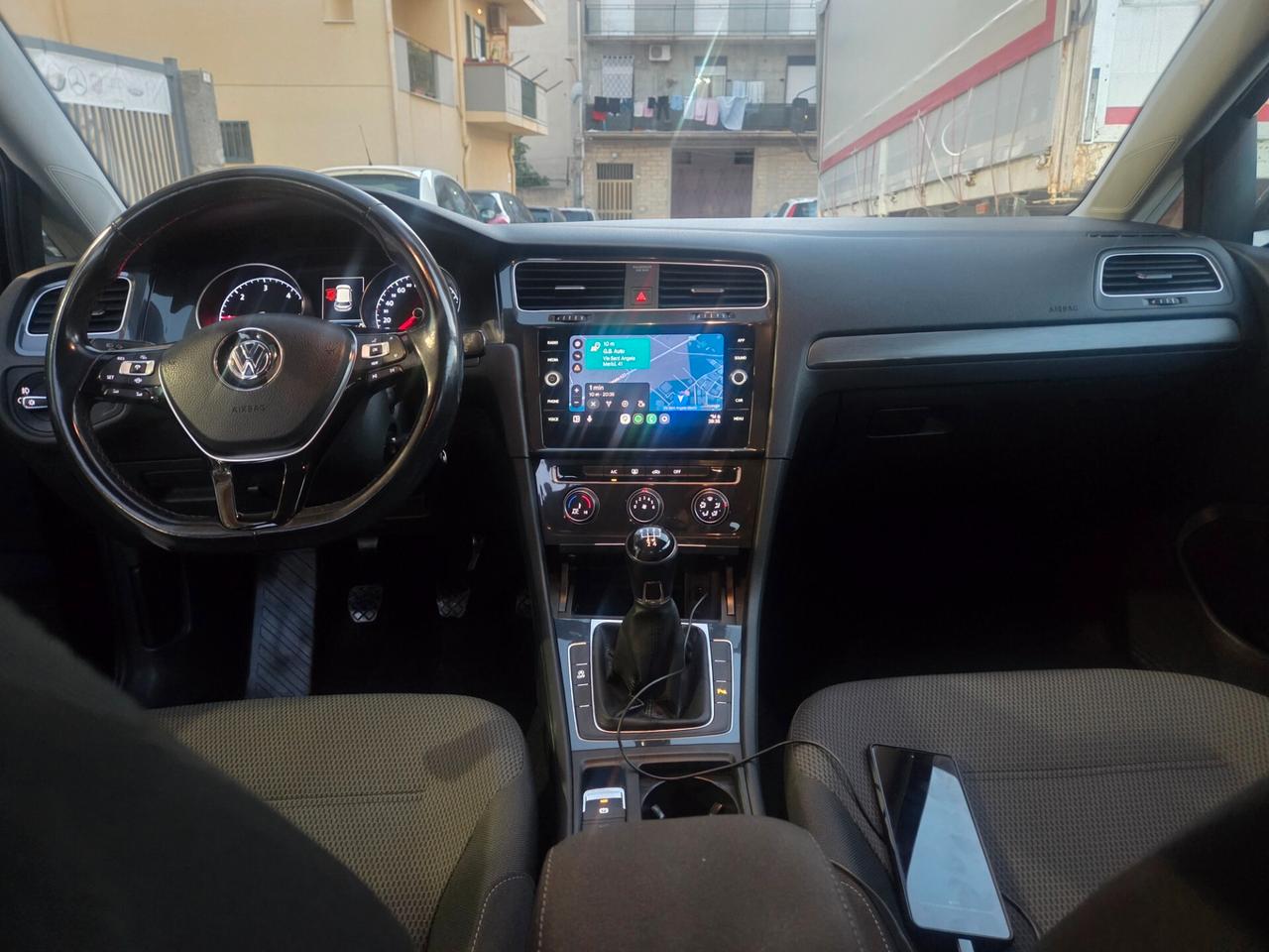 VW GOLF 7.5 ANNO 2019 1.6 TDI 115 CV LED NAVIG KM CERTIF