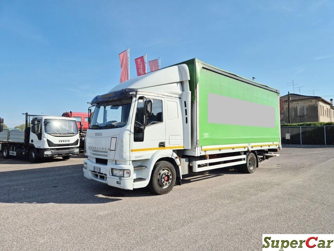 IVECO EUROCARGO 120E21 centina,sponda caricatrice