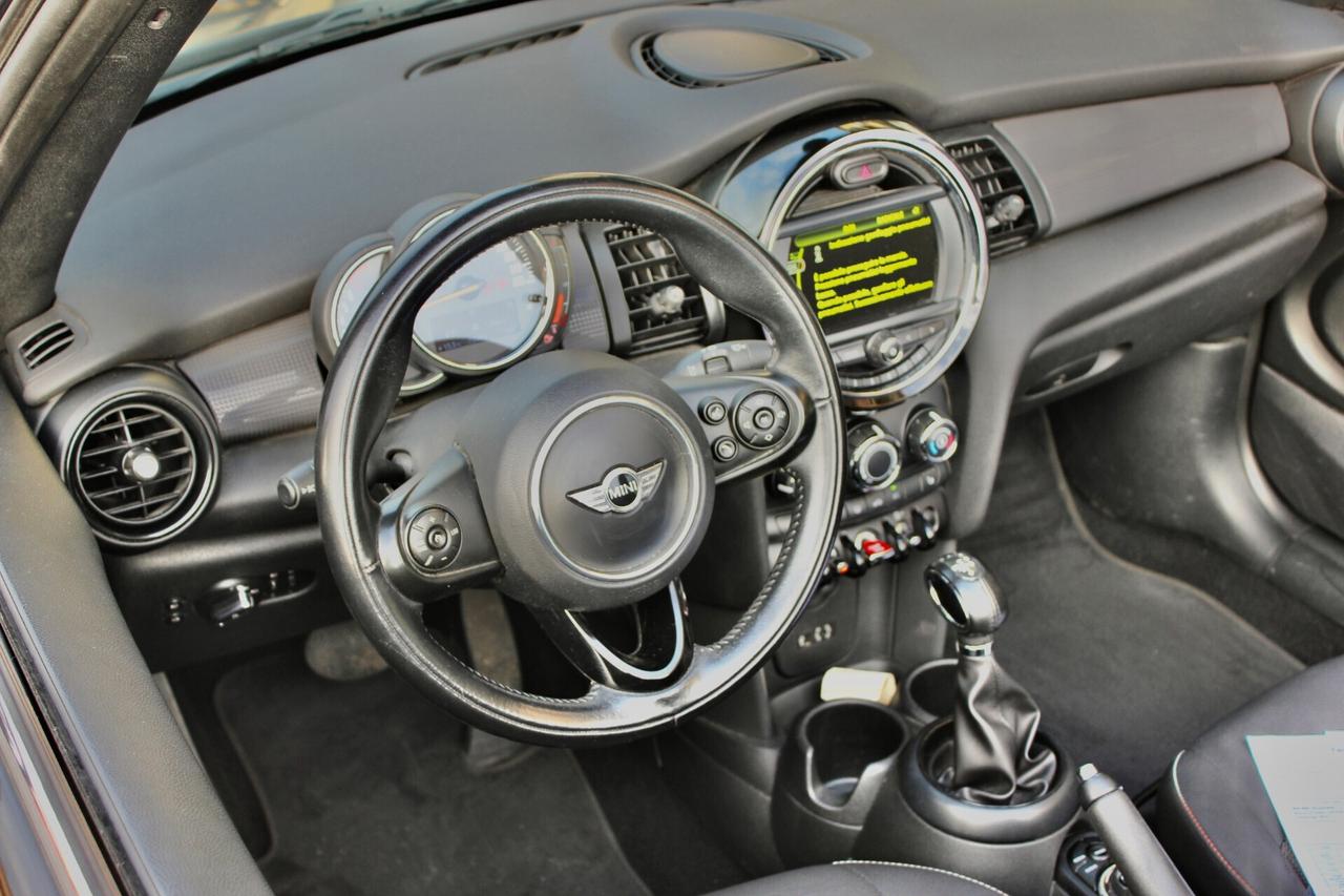 Mini Cooper Cabrio 1.5 STEPTRONIC 136CV SEDILI SPORT ANTRACITE NAVI PLUS