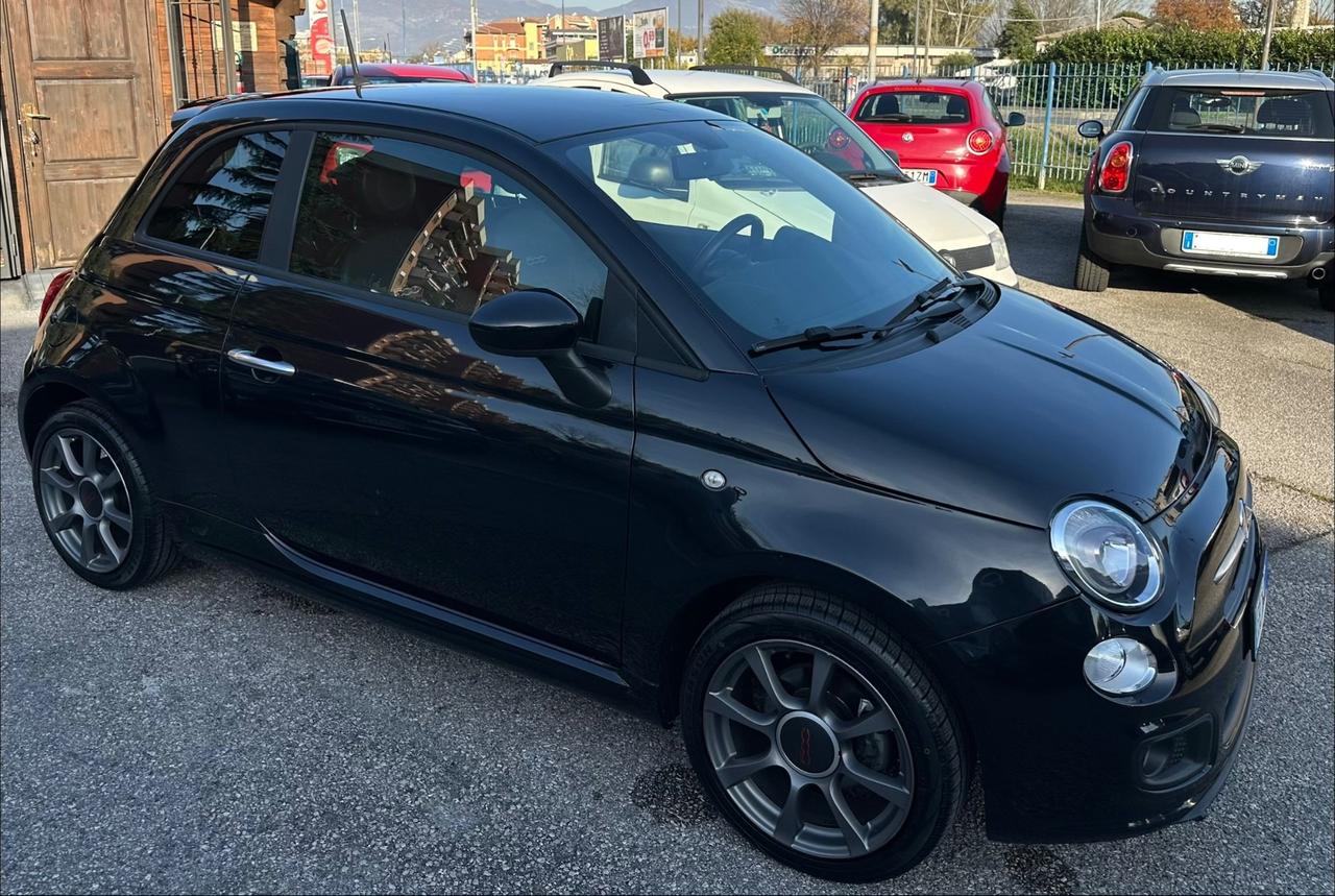 Fiat 500 1.2 sport pelle led cockpit total black