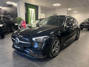 MERCEDES C220 S.W. PREMIUM PRO AMG 2.0 MHEV 200CV TETTO PELLE NAVI ANNO 2022