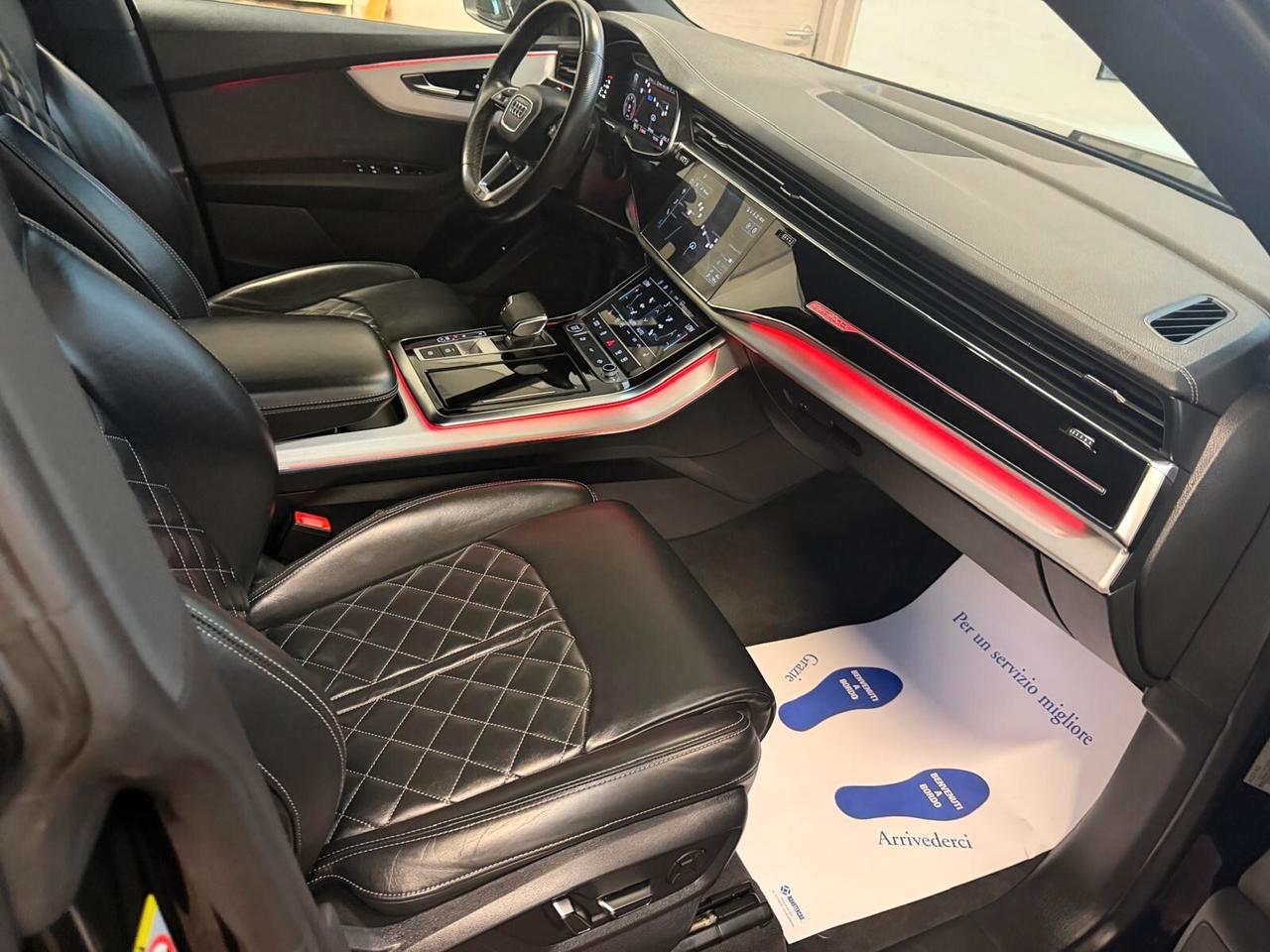 Audi Q8 50 TDI 286 CV quattro tiptronic Sport S-LINE PLUS FARI MATRIX INTERNI IN PELLE NAPPA E BLACK PACK