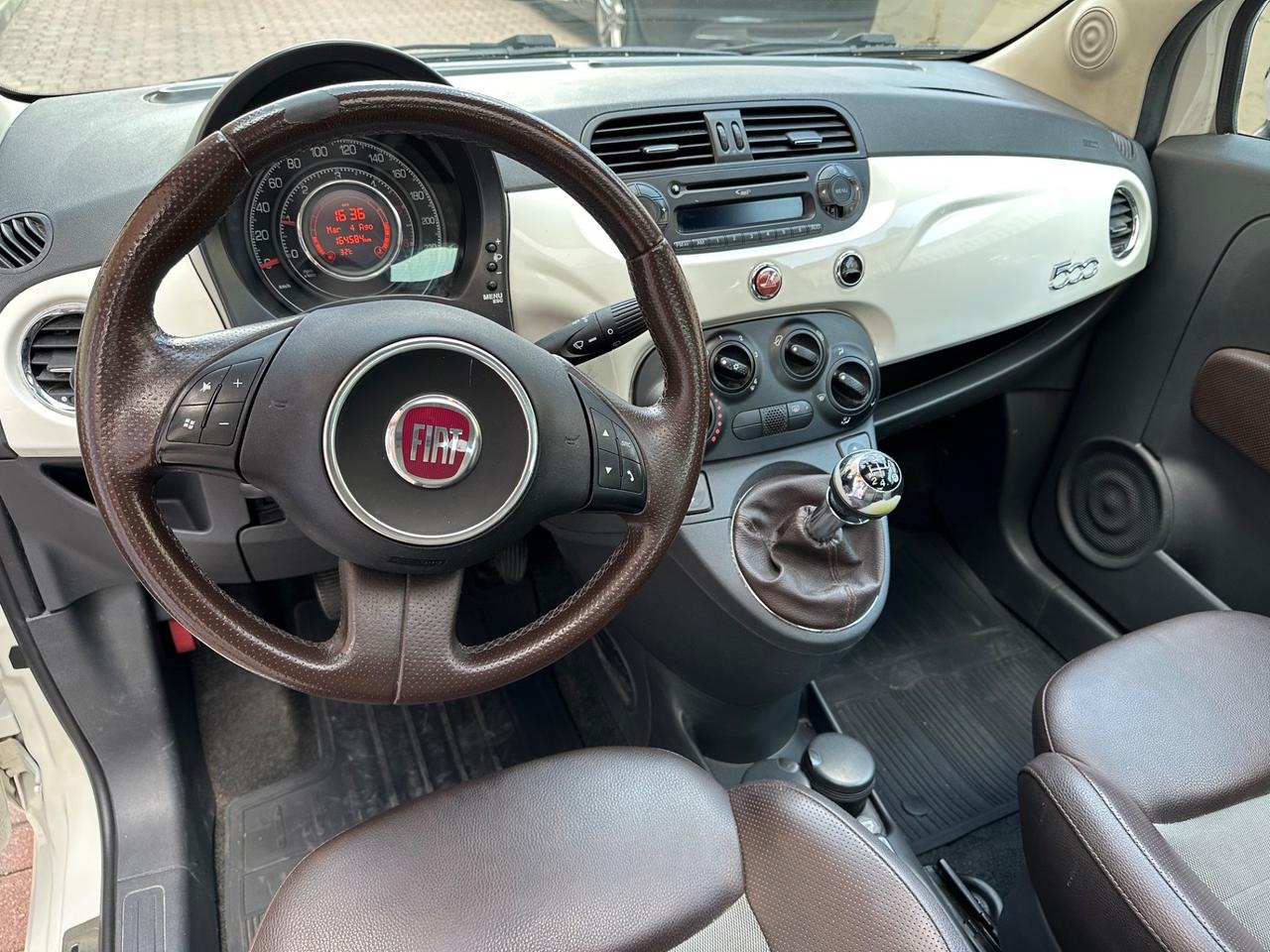 Fiat 500 1.3 EURO4 Multijet 16V 75 CV - UNIPRO - PELLE - TETTO