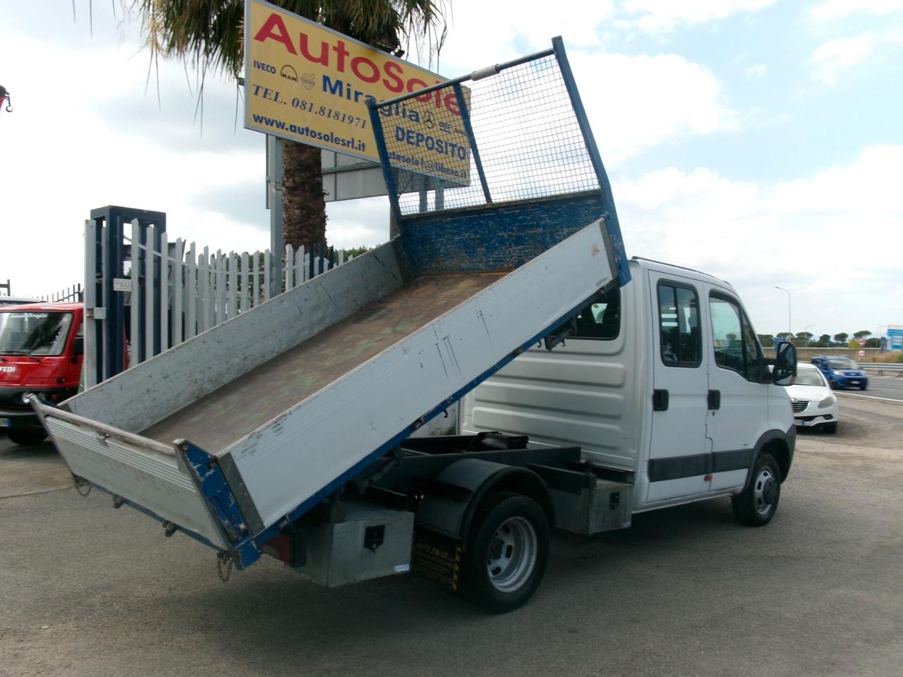 Iveco Daily 35C10 2.3 100CV DOPPIA CABINA 7P RIBALTABILE TRILATERALE