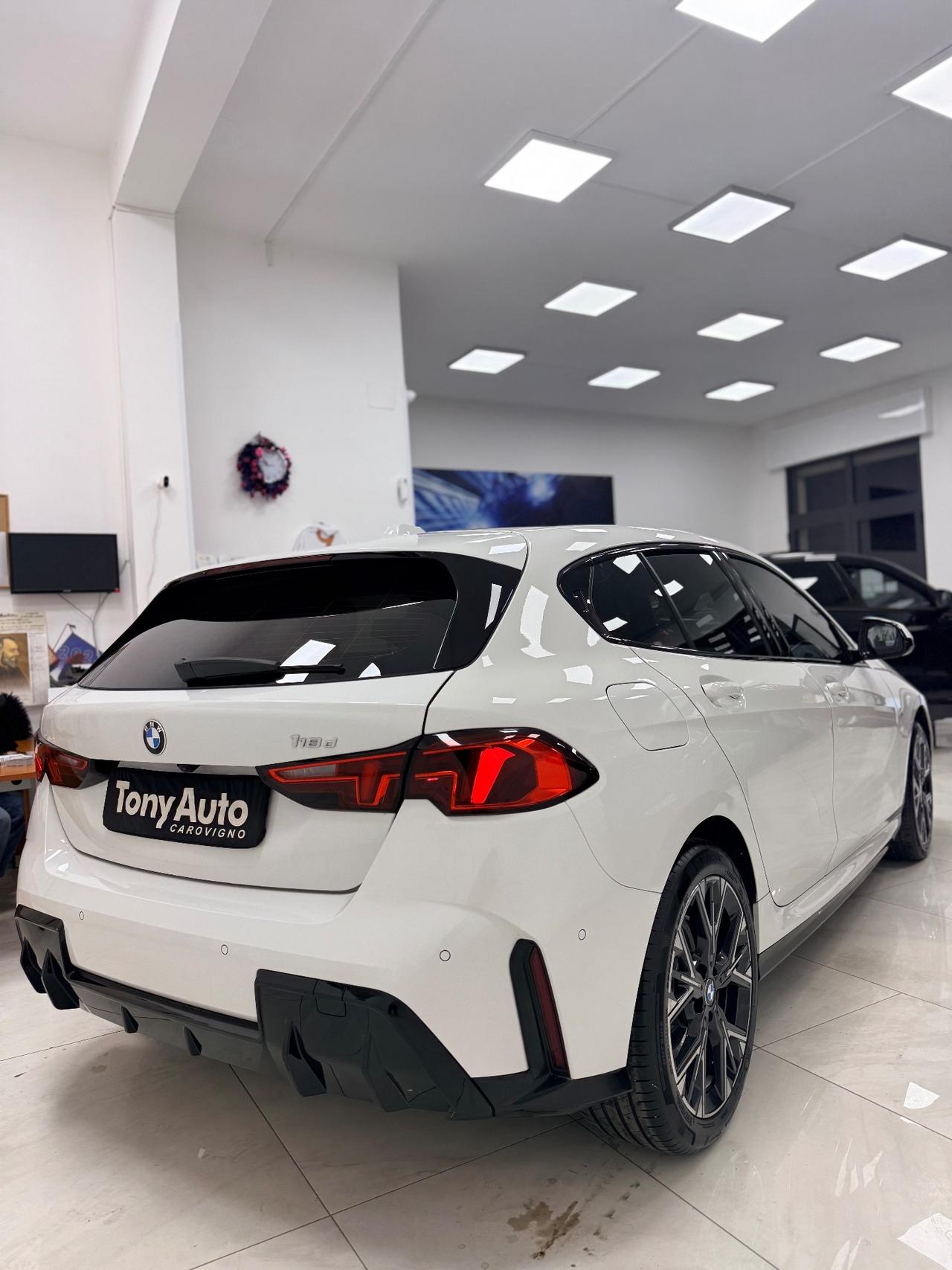 Bmw 118 118d MSport design LUCI SOFFUSE,APPLE CARPLAY,TELECAMERA.NAVI,GARANZIA UFFICIALE 24 MESI