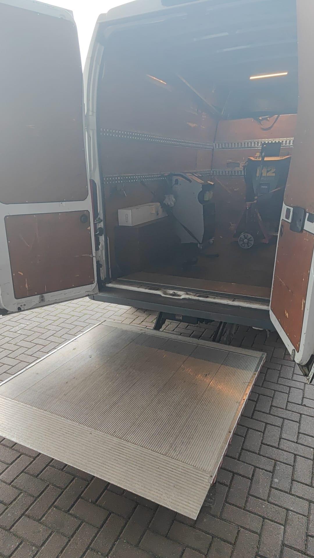 Fiat ducato con sponda idraulica