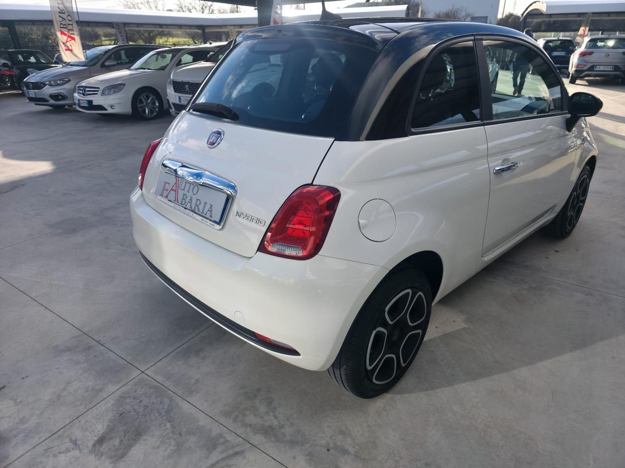 Fiat 500 1.0 Hybrid Red