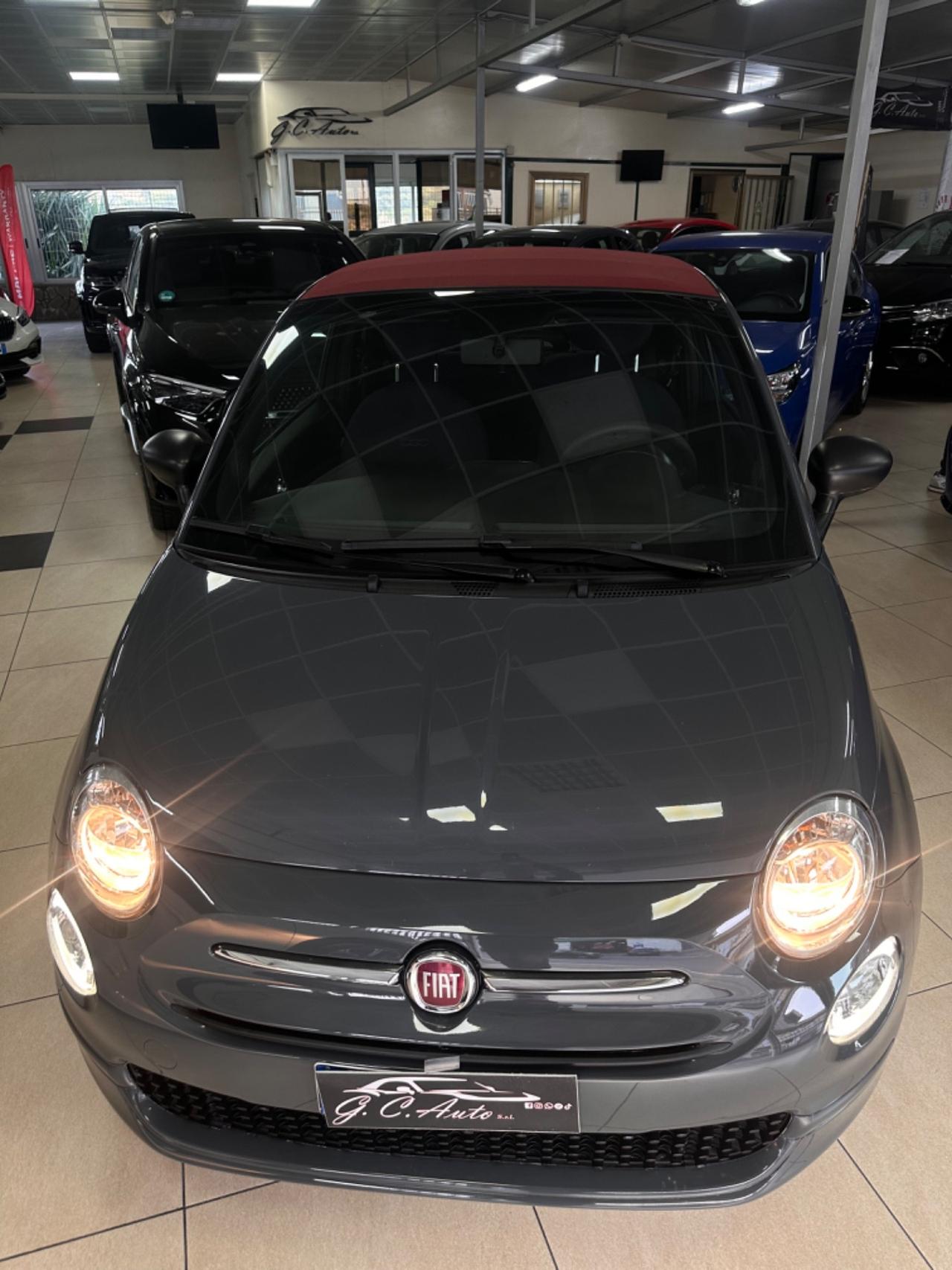 Fiat 500 C 1.0 Hybrid Red