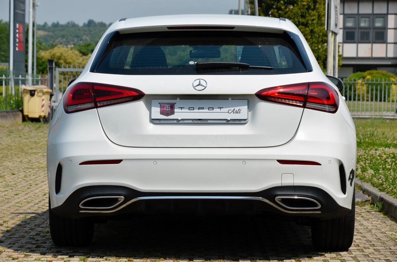 MERCEDES-BENZ A 180d PREMIUM AMG 116cv AUTO, UFF ITALIANA, EURO 6D, RETROCAMERA, FARI LED, PERMUTE