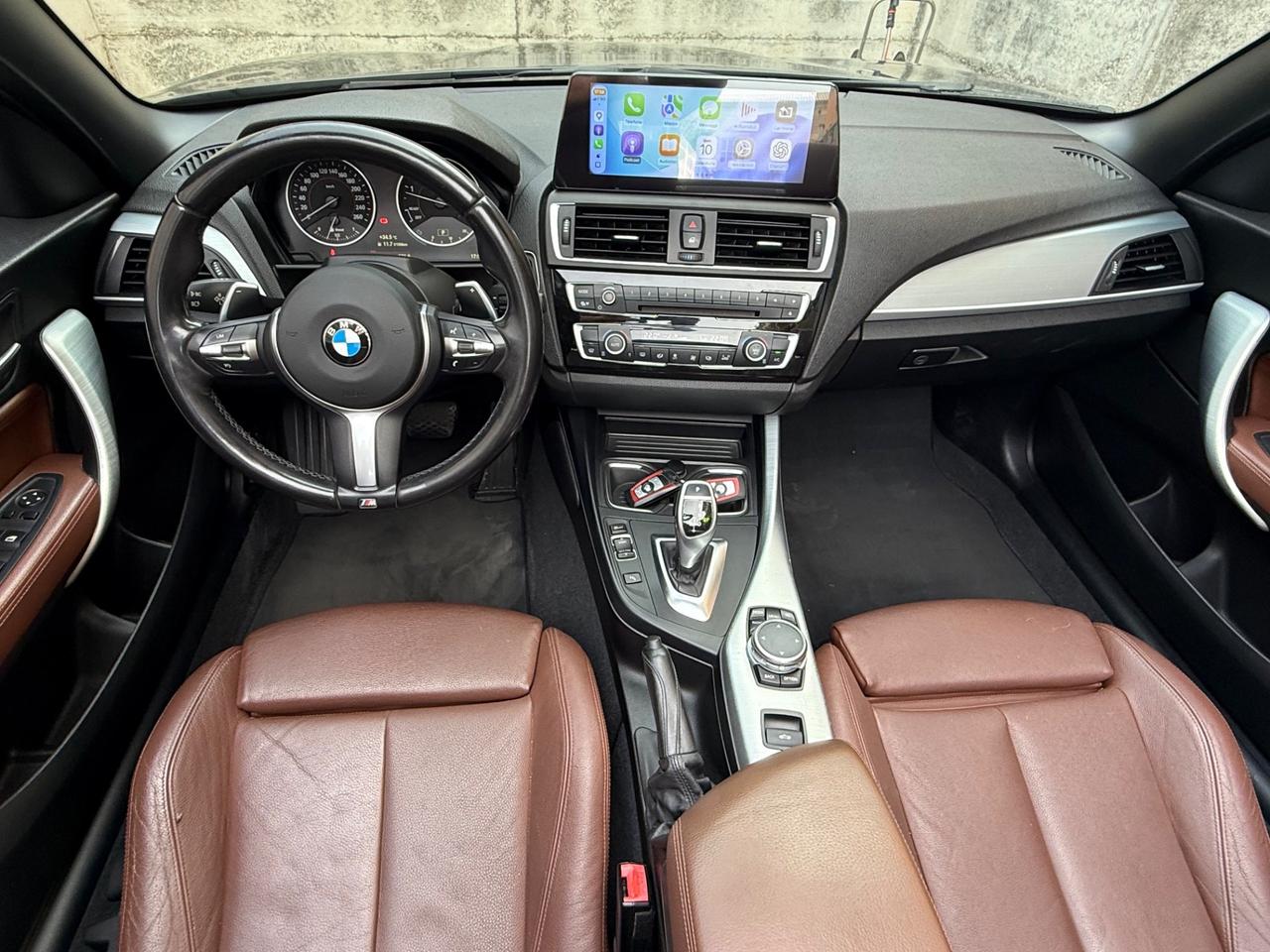 Bmw 220d Cabrio Sport 190cv Autom. "MSPORT - CARPLAY - 105000KM"