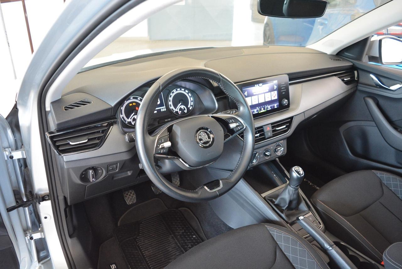 Skoda Scala 1.0 TSI 110 CV Ambition telecamera Led