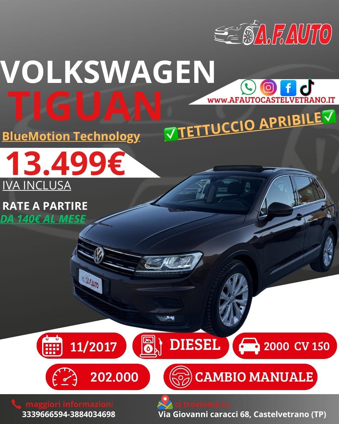 Volkswagen Tiguan 2.0 TDI SCR Style BlueMotion Technology