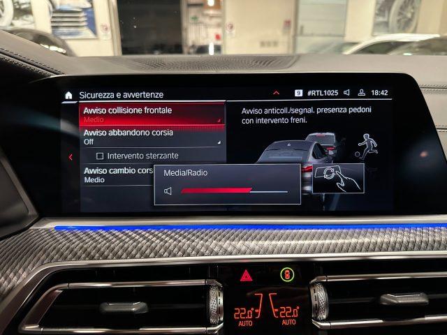 BMW X6 M Competition-22"-TettoSky-Pelle totale-Head Up-IVA