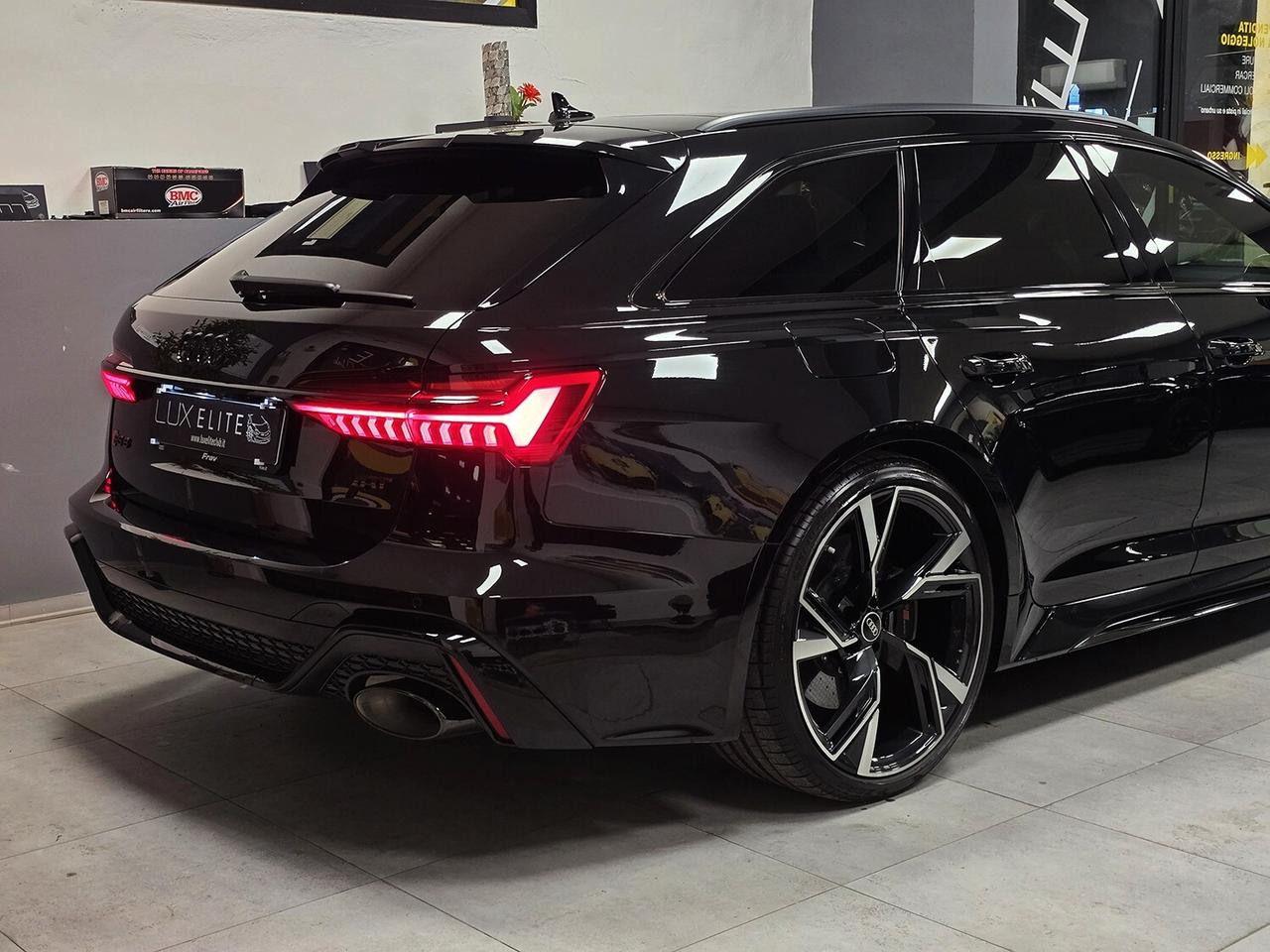 Audi RS6 AVANT 4.0 MHEV QUATTRO_GARANZIA AUDI_PERMUTE_SERVICE BOOK