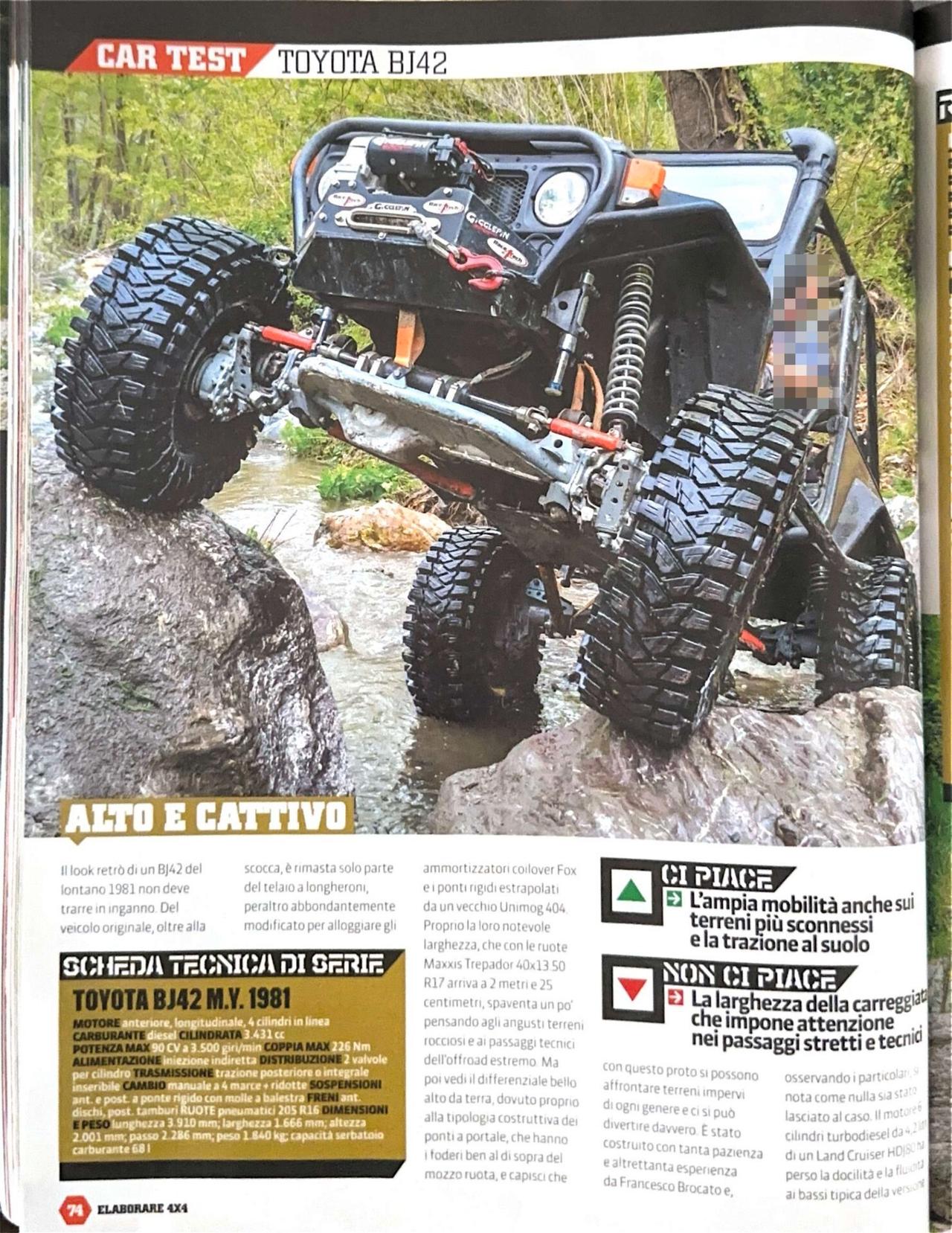 Toyota Land Cruiser BJ 42 Prototipo
