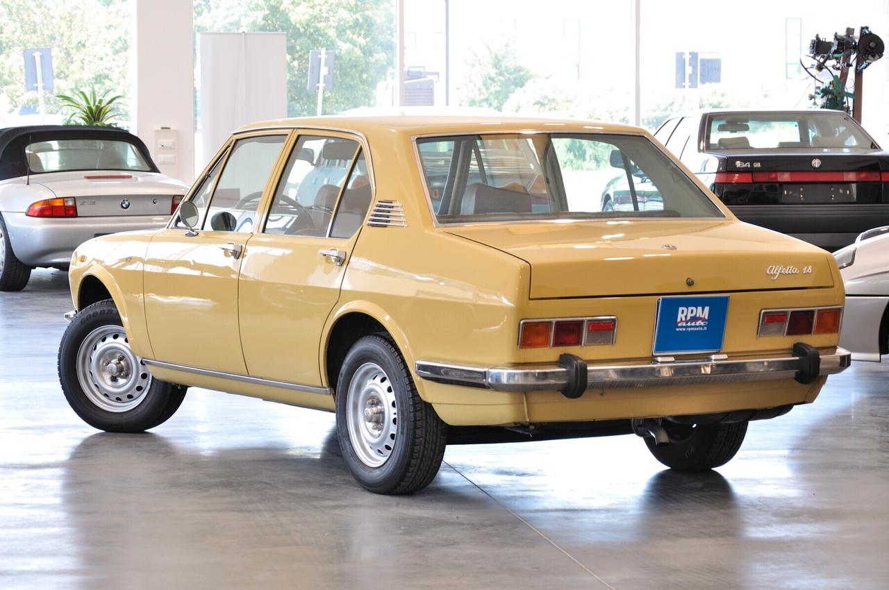 Alfa Romeo Alfetta 1.8 Giallo Piper ASI