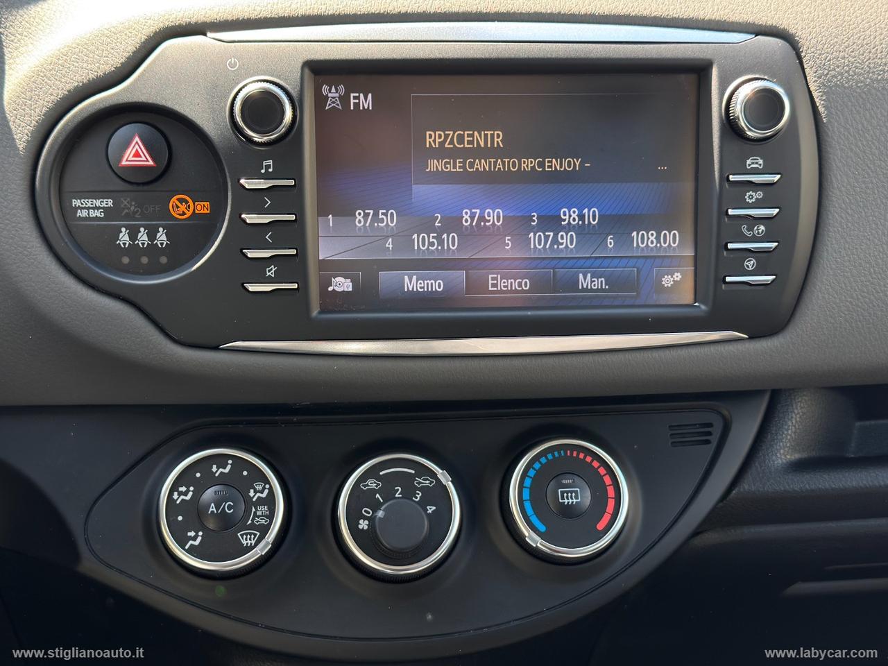 TOYOTA Yaris 1.0 72 CV 5p. Active