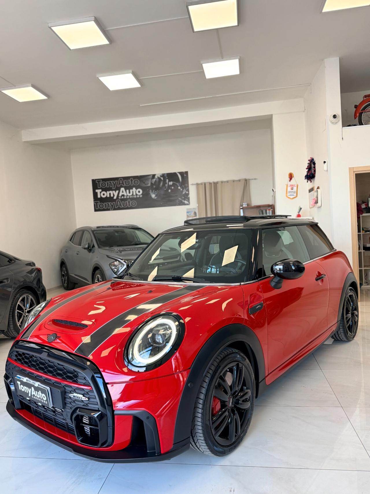 Mini 2.0 John Cooper Works Anniversary Edition TETTO APRIBILE,LUCI SOFFUSE,TELECAMERA,APPLE CARPLAY