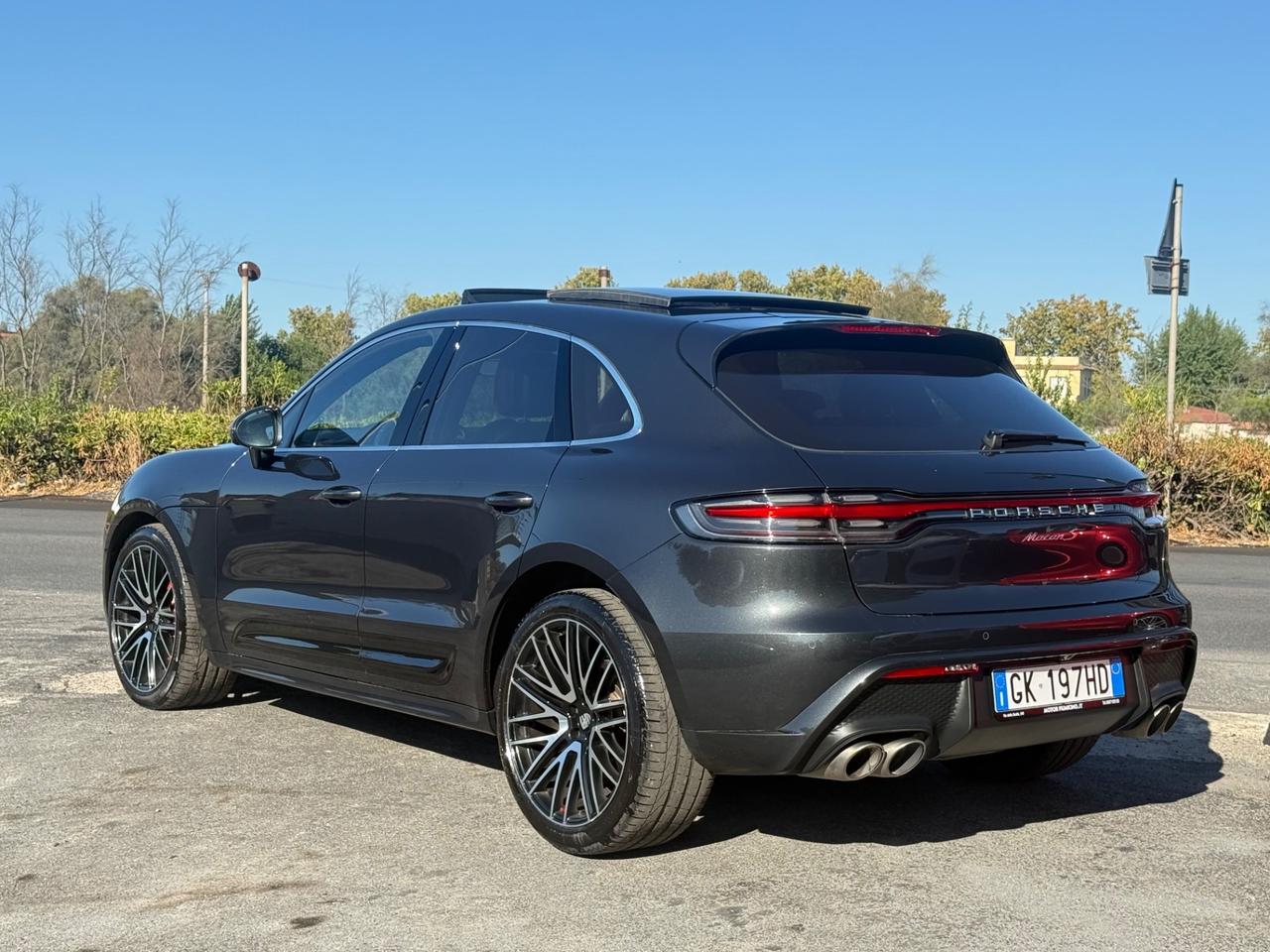 Porsche Macan 2.9 S 381cv pdk Pelle Bordeaux Tetto