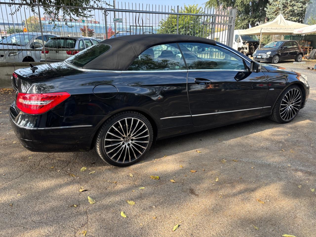Mercedes-benz E 200 CGI Cabrio BlueEFFICIENCY Avantgarde