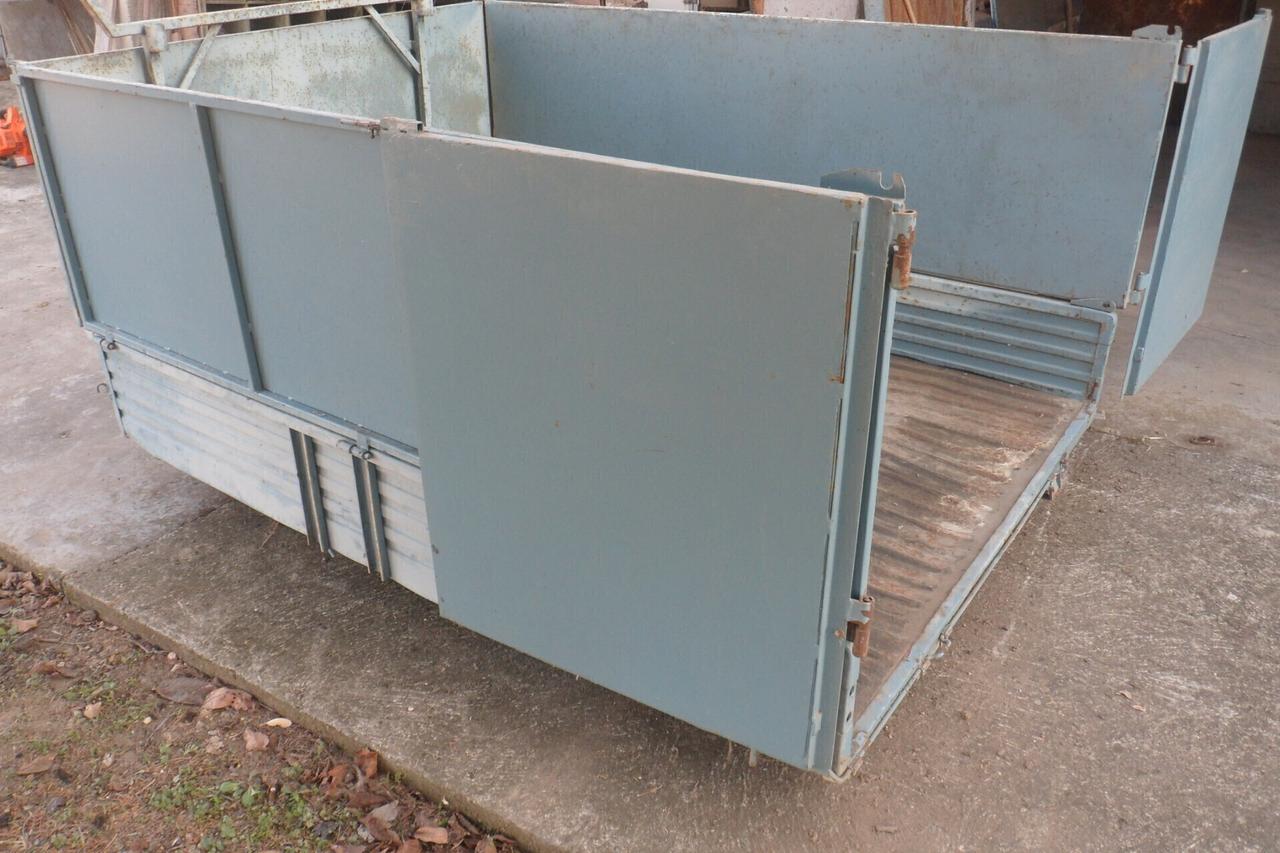 Piaggio Ape car p2/p3 solo cassone ribaltabile con soprasponde